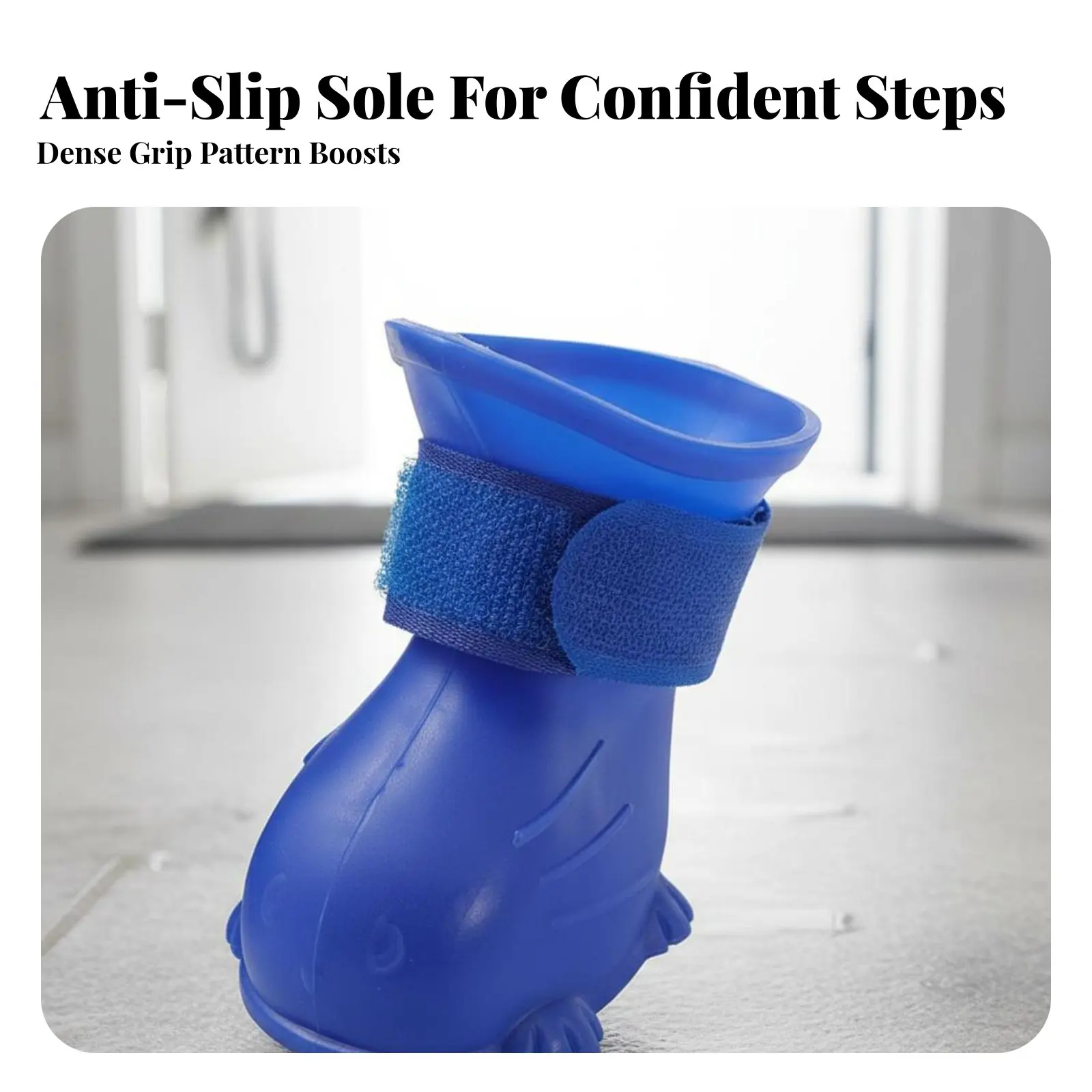 4 Pieces Dog Rain Boots Non-Slip Sole Waterproof Dog Booties Waterproof Paw Protectors Soft and Flexible Silicone Pet Shoes
4 Pieces Dog Rain Boots Non-Slip Sole Waterproof Dog Booties Waterproof Paw Protectors Soft and Flexible Silicone Pet Shoes