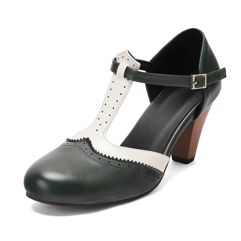 Oversized shoes High heels for ladies women's pumps and heels Round toe Light Weight simple and elegant Banquets Retro
Oversized shoes High heels for ladies women's pumps and heels Round toe Light Weight simple and elegant Banquets Retro