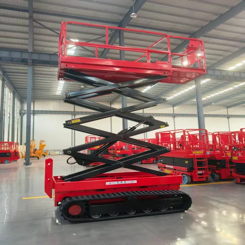 Hot Sale Mobile Tracked Electric All Terrain Self-Propelled Crawler Scissor Lift
Hot Sale Mobile Tracked Electric All Terrain Self-Propelled Crawler Scissor Lift