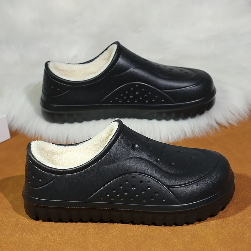 New Fashion Cotton Slippers Men Winter Warm Home Cotton Shoes Waterproof Garden Shoes Indoor Slip on Concise Shoes
New Fashion Cotton Slippers Men Winter Warm Home Cotton Shoes Waterproof Garden Shoes Indoor Slip on Concise Shoes