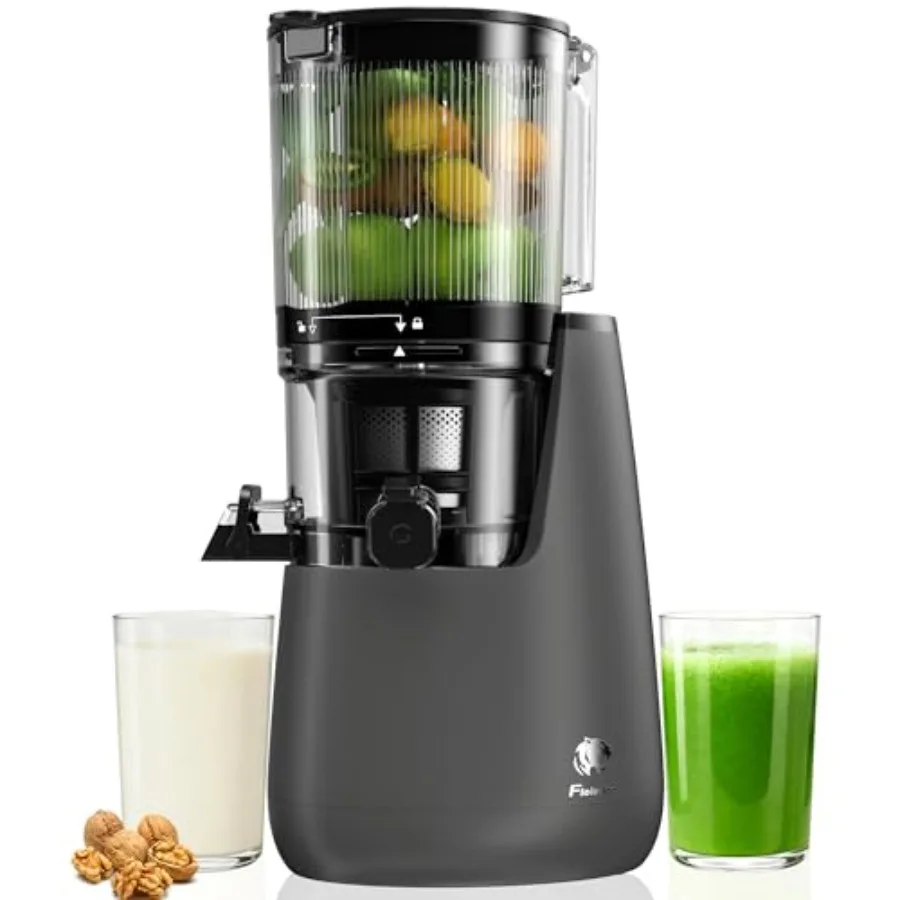 Cold Press Juicer for Home Use Stainless Steel BPA-Free Plastic Black 6 Extra Large Feed Chute with Self-Precut System and Brus
Cold Press Juicer for Home Use Stainless Steel BPA-Free Plastic Black 6 Extra Large Feed Chute with Self-Precut System and Brus