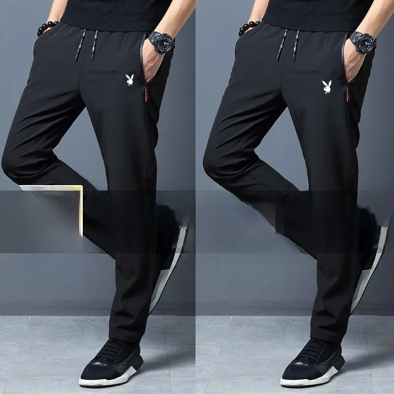 Men's Ice Silk Straight Leg Casual Pants Spring Autumn Faion Spor Long Trousers Versatile Sli Korean Sle
Men's Ice Silk Straight Leg Casual Pants Spring Autumn Faion Spor Long Trousers Versatile Sli Korean Sle
