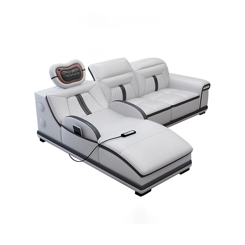 #Luxury Nordic Modular Sectional Sofa-Genuine Leather L-Shape Massage Bluetooth Recliner Sofa Set for Villa Living Room/Bedroom
#Luxury Nordic Modular Sectional Sofa-Genuine Leather L-Shape Massage Bluetooth Recliner Sofa Set for Villa Living Room/Bedroom
