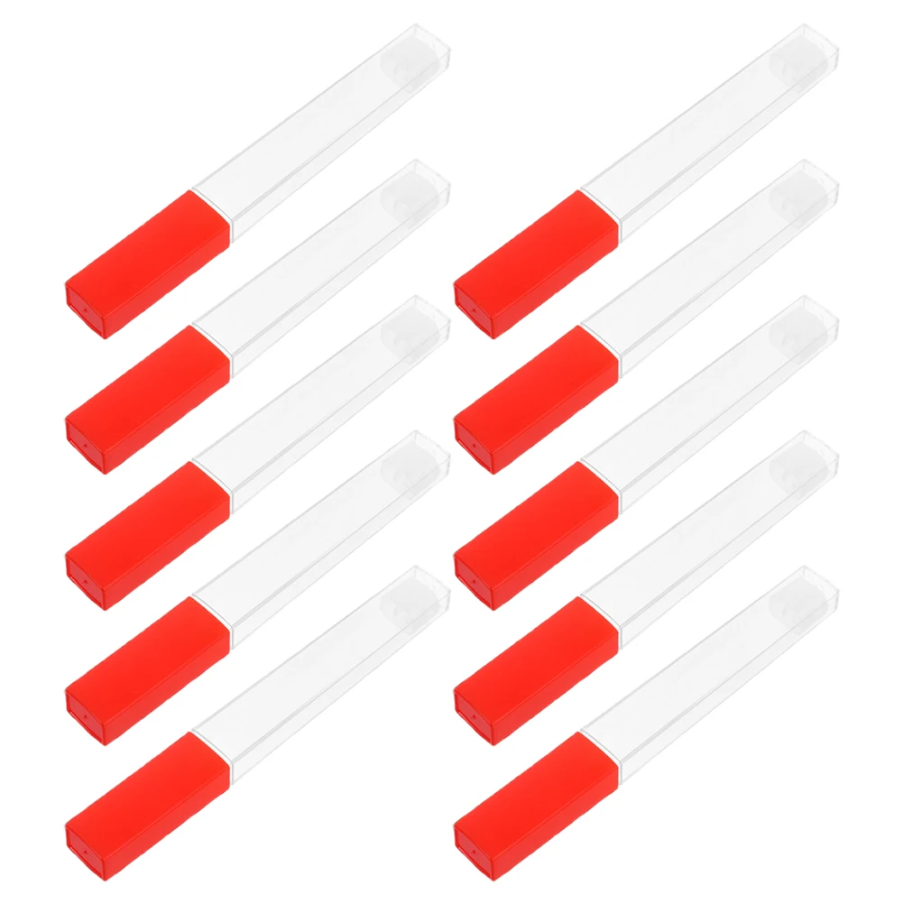 10 Pcs Thermometer Protective Barrel Fever Protection Tube Syringe Body Storage Holder Plastic Adult
10 Pcs Thermometer Protective Barrel Fever Protection Tube Syringe Body Storage Holder Plastic Adult