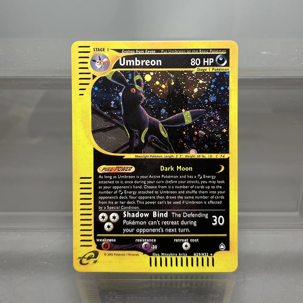 PKM Cards Steelix Alakazam Scizor Single Foil Cards Raichu Slowking Game Collection Cards PTCG Proxy Cards Aquapolis Series
PKM Cards Steelix Alakazam Scizor Single Foil Cards Raichu Slowking Game Collection Cards PTCG Proxy Cards Aquapolis Series