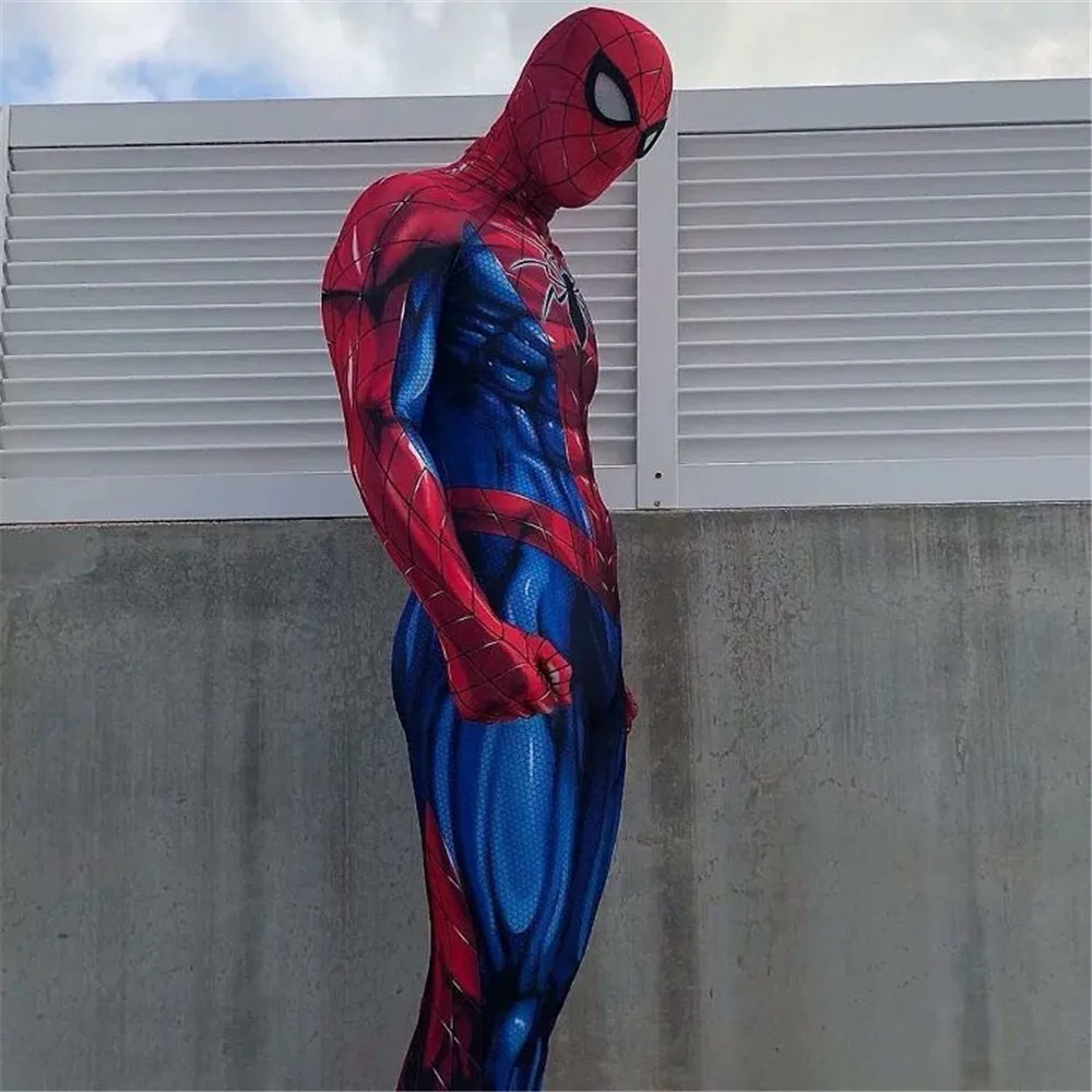Halloween Male Anime Ultimate Armor MK 4 Spider Cosplay Costume Men Bodysuit Zentai Full Adult Man Party Jumpsuit
Halloween Male Anime Ultimate Armor MK 4 Spider Cosplay Costume Men Bodysuit Zentai Full Adult Man Party Jumpsuit