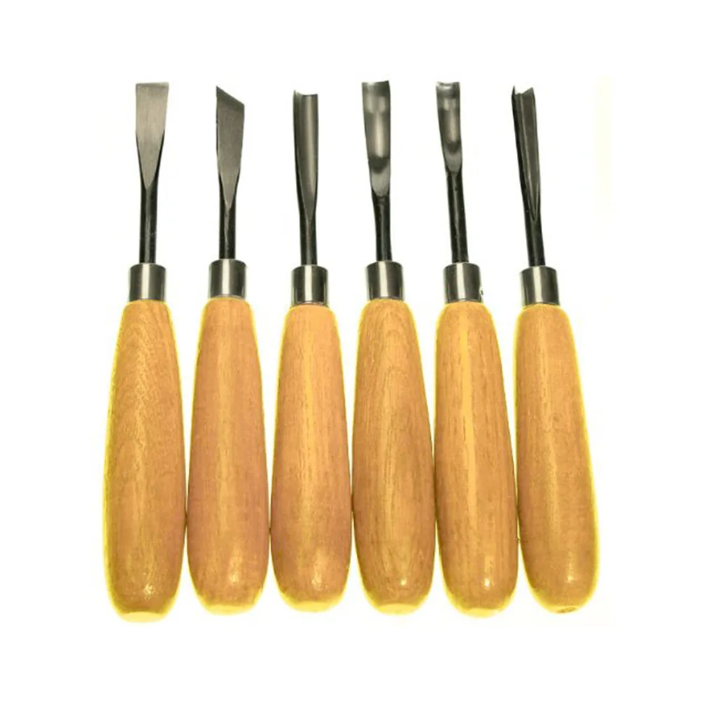 6pcs Wood Carving Tool Set 16cm Wood Handle Steel Beginner Carver Ideal Carpenter Chisel Hobbyist Woodcarving
6pcs Wood Carving Tool Set 16cm Wood Handle Steel Beginner Carver Ideal Carpenter Chisel Hobbyist Woodcarving
