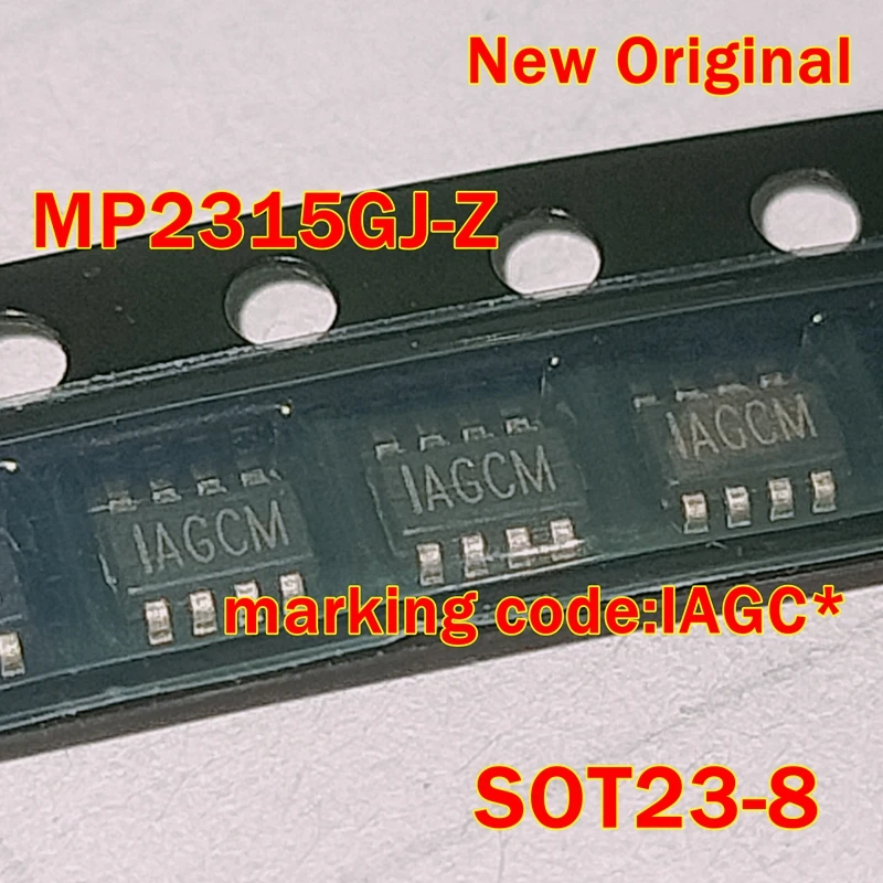 1pcs to100pcs MP2315GJ-Z SOT23-8 New Original marking code:IAGC* High Efficiency 3A, 24V, 500kHz Synchronous Step Down Converter
1pcs to100pcs MP2315GJ-Z SOT23-8 New Original marking code:IAGC* High Efficiency 3A, 24V, 500kHz Synchronous Step Down Converter