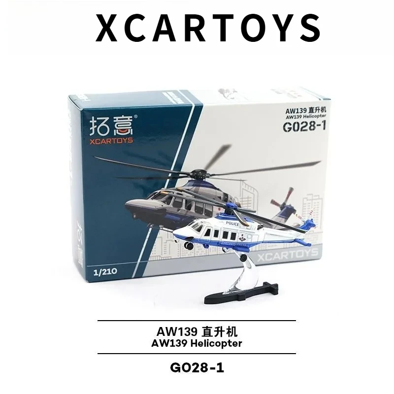 XCARTOYS 1 210 Scale Diecast AW139 Helicopter Model Tuoyi Municipal Public Security Bureau Police Aviation Decor
XCARTOYS 1 210 Scale Diecast AW139 Helicopter Model Tuoyi Municipal Public Security Bureau Police Aviation Decor