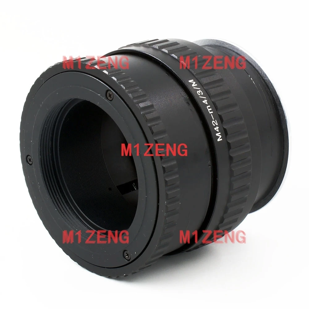 Адаптер для макрофотографии M42-M43/M для объектива M42 на камеру Olympus Panasonic с креплением Micro 4/3 M4/3
Адаптер для макрофотографии M42-M43/M для объектива M42 на камеру Olympus Panasonic с креплением Micro 4/3 M4/3