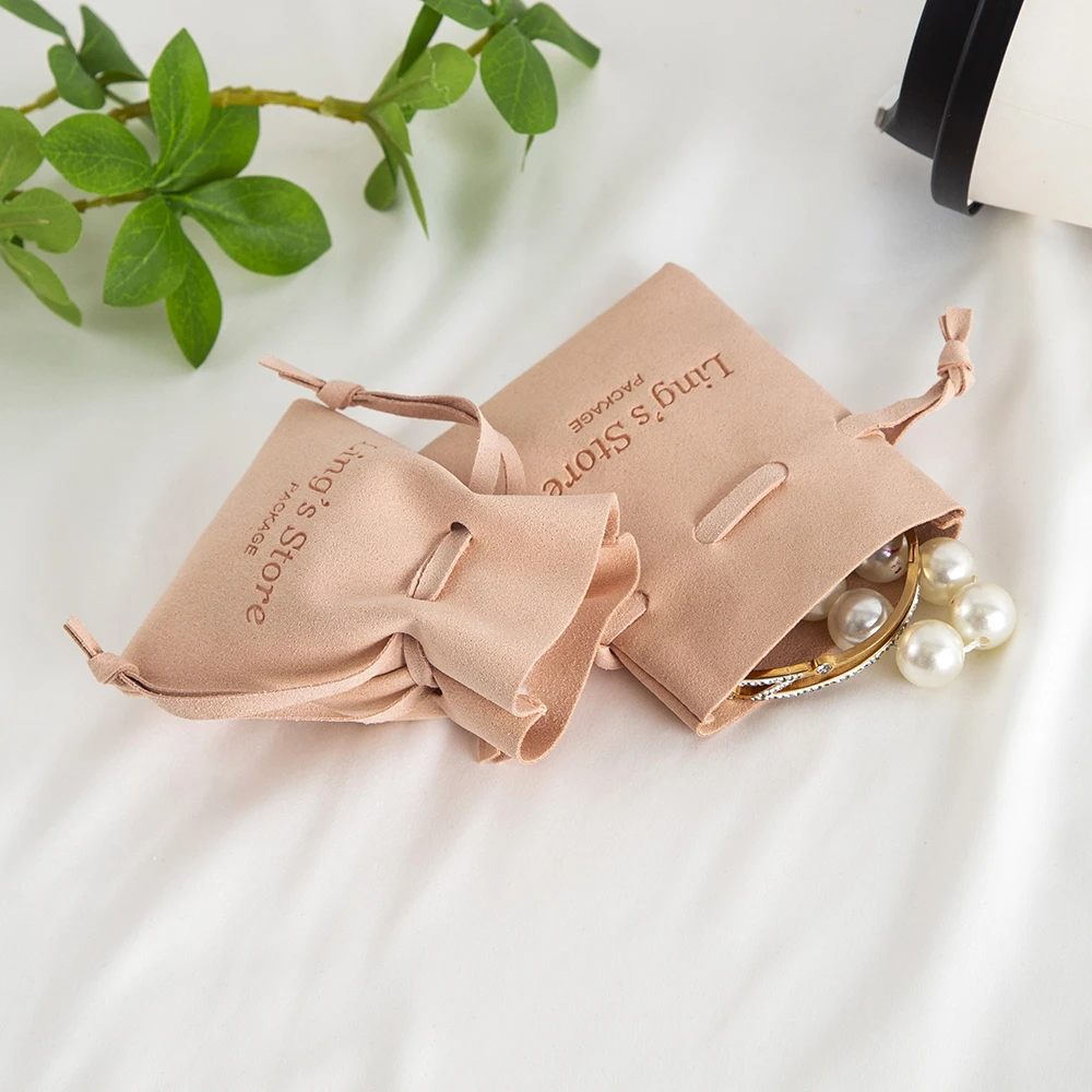 100Pcs Custom Logo Microfiber Drawstring Fungus Open Jewelry Packaging Gift Bag Pendant Cosmetic Storage Wedding Favors Pocket
100Pcs Custom Logo Microfiber Drawstring Fungus Open Jewelry Packaging Gift Bag Pendant Cosmetic Storage Wedding Favors Pocket