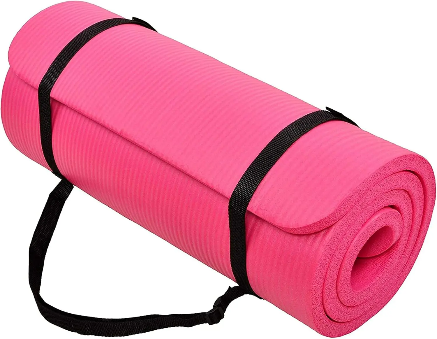 71x24 Inches Extra Thick Yoga Mat 1-Inch High-Density Foam – Roll-Up Exercise Pad With Double-Sided Non-Slip Surface
71x24 Inches Extra Thick Yoga Mat 1-Inch High-Density Foam – Roll-Up Exercise Pad With Double-Sided Non-Slip Surface
