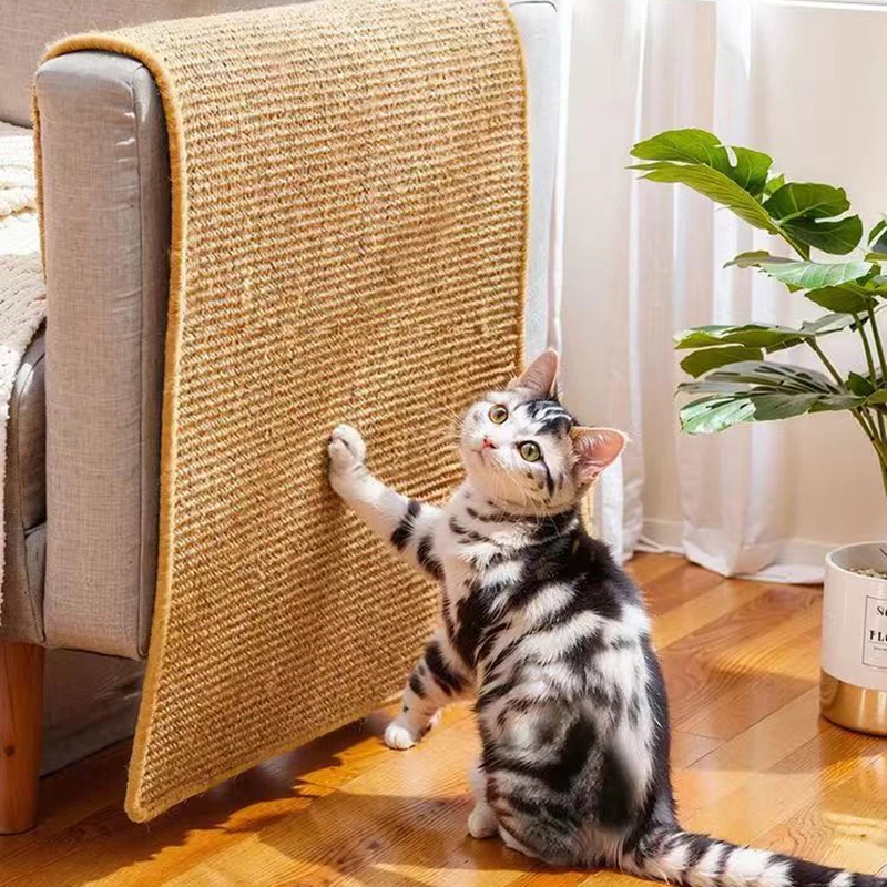 Cat sisal mat, cat scratching post, non-shedding cat scratching board, wall sticker, cat toy, sofa protector, pet toy
Cat sisal mat, cat scratching post, non-shedding cat scratching board, wall sticker, cat toy, sofa protector, pet toy