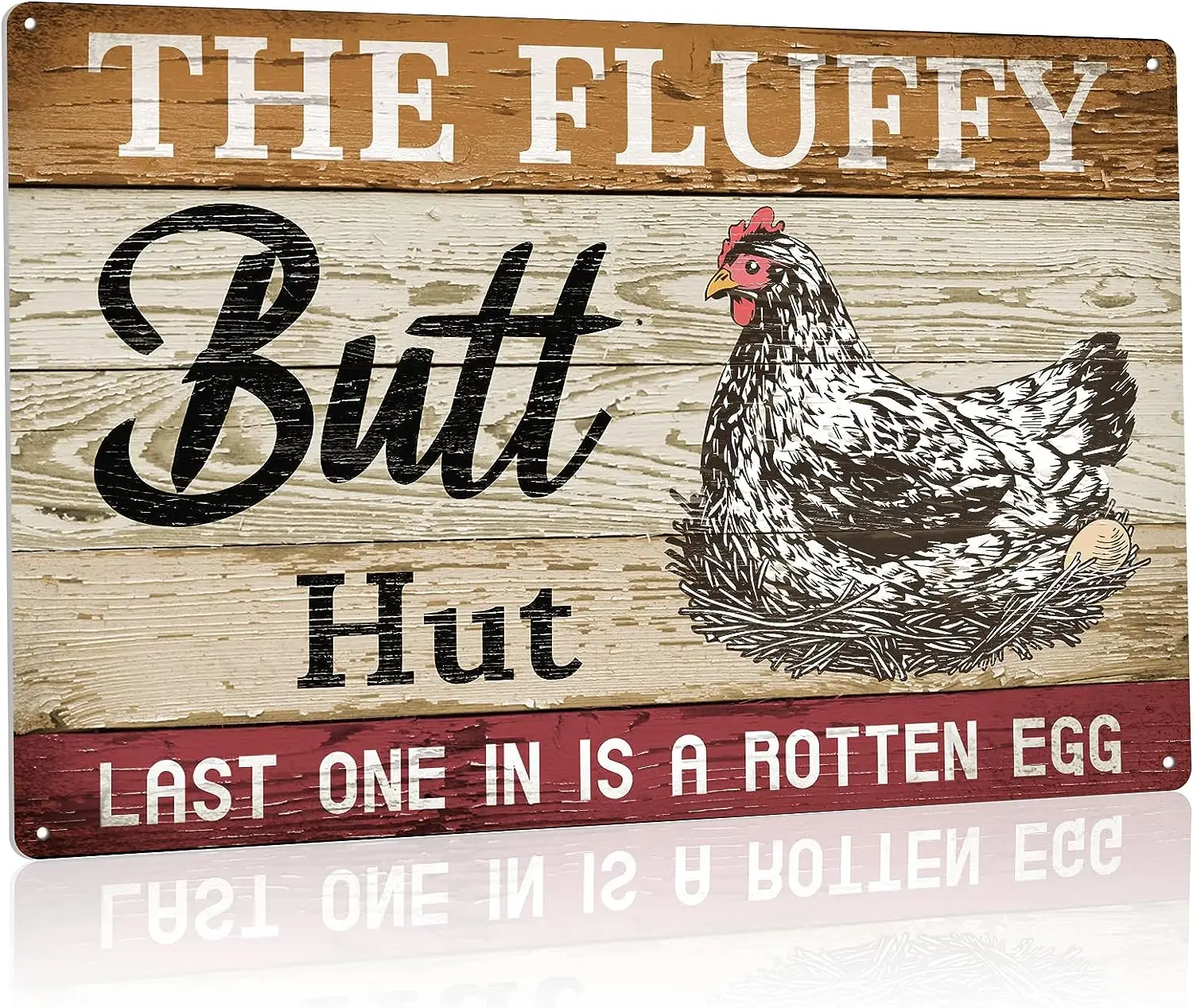 Chicken Coop Signs Funny Farm Metal Decor Plaque Aluminum Sign Suitable for Kitchen Indoor Outdoor Farm Metal Sign 12x8 Inch
Chicken Coop Signs Funny Farm Metal Decor Plaque Aluminum Sign Suitable for Kitchen Indoor Outdoor Farm Metal Sign 12x8 Inch