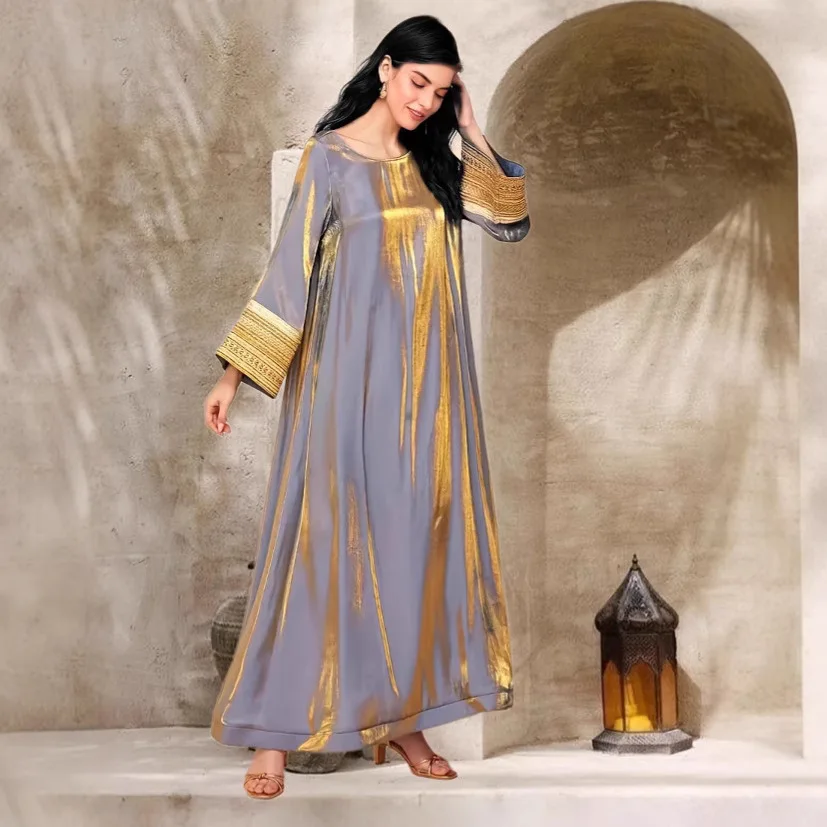 Sparkling Long Dress Plus Size Gold Luxury Abayat 2026 Muslim Long Dress Robe Abaya Ramadan Dubai Luxury Islam Elegant
Sparkling Long Dress Plus Size Gold Luxury Abayat 2026 Muslim Long Dress Robe Abaya Ramadan Dubai Luxury Islam Elegant