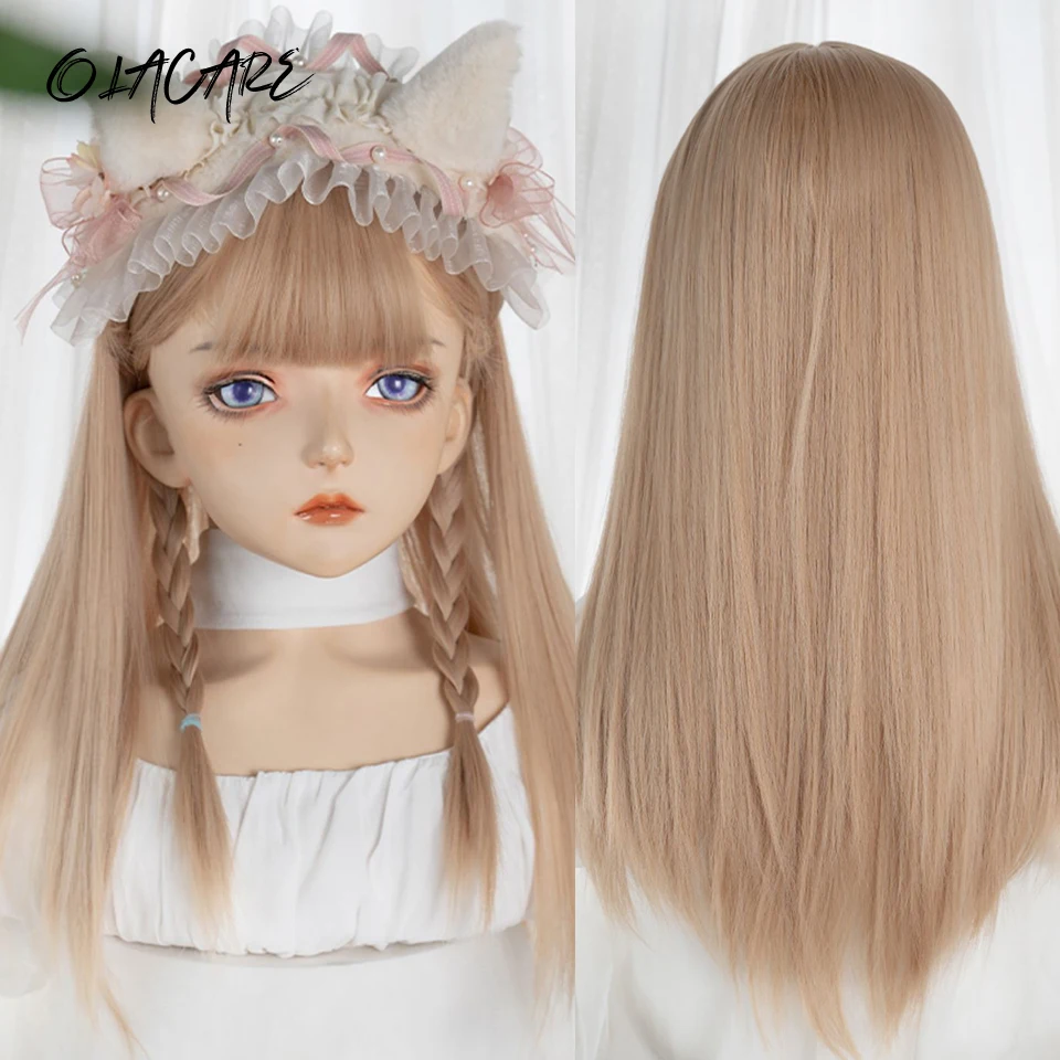 Длинные натуральные волнистые платиновые светлые парики с челкой, синтетические прямые парики Лолиты для вечеринок для женщин, термостойкое волокно LM
Длинные натуральные волнистые платиновые светлые парики с челкой, синтетические прямые парики Лолиты для вечеринок для женщин, термостойкое волокно LM