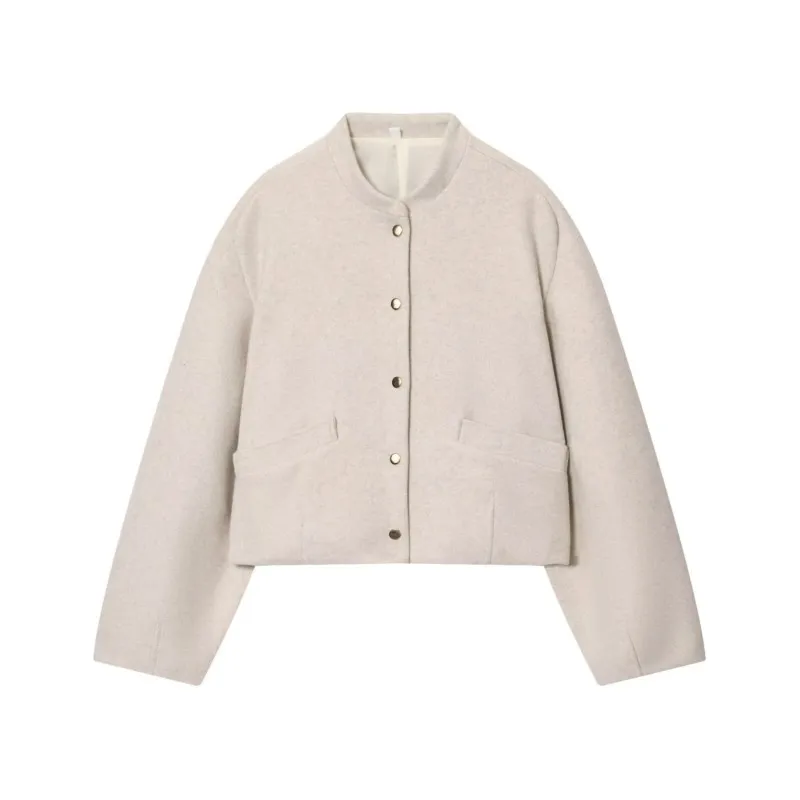 Women Soft Bomber Jacket with Elastic Hem Autumn Fashion Zipper Long Sleeve Vintage Lady Coats High Street Female Tops
Women Soft Bomber Jacket with Elastic Hem Autumn Fashion Zipper Long Sleeve Vintage Lady Coats High Street Female Tops