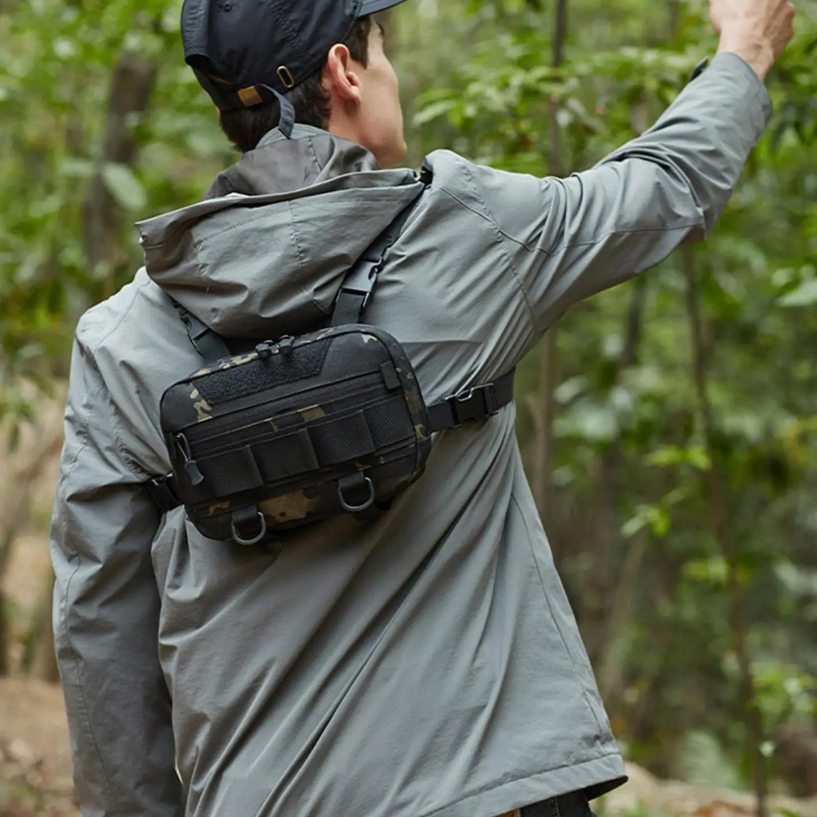 Outdoor Sports Chest Bag Breathable Portable Smooth Zipper Utility Backpack
Outdoor Sports Chest Bag Breathable Portable Smooth Zipper Utility Backpack