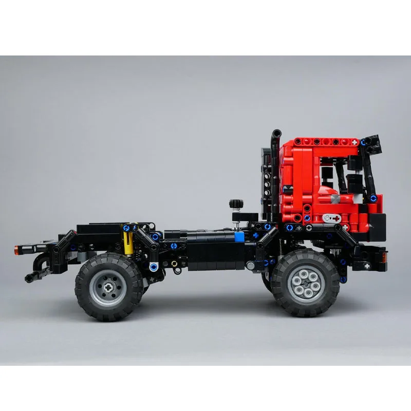 MOC-144716 Новая классическая модель полуприцепа с плоским кузовом, конструктор из 1093 деталей, MOC, подарок для мальчиков на день рождения или Рождество
MOC-144716 Новая классическая модель полуприцепа с плоским кузовом, конструктор из 1093 деталей, MOC, подарок для мальчиков на день рождения или Рождество