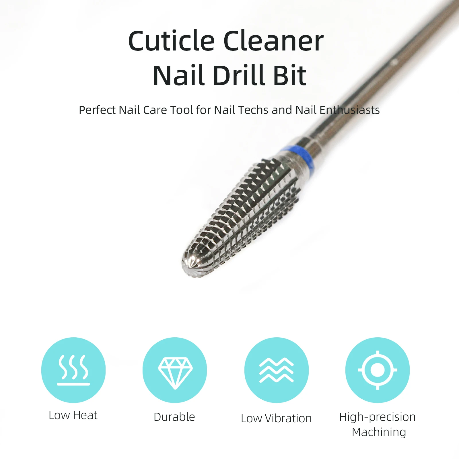 HYTOOS Cone Cuticle Nail Drill Bit Straight Cut Conical Carbide Nail Bit Manicure Gel Polish Remover Electric Drills Accessories
HYTOOS Cone Cuticle Nail Drill Bit Straight Cut Conical Carbide Nail Bit Manicure Gel Polish Remover Electric Drills Accessories