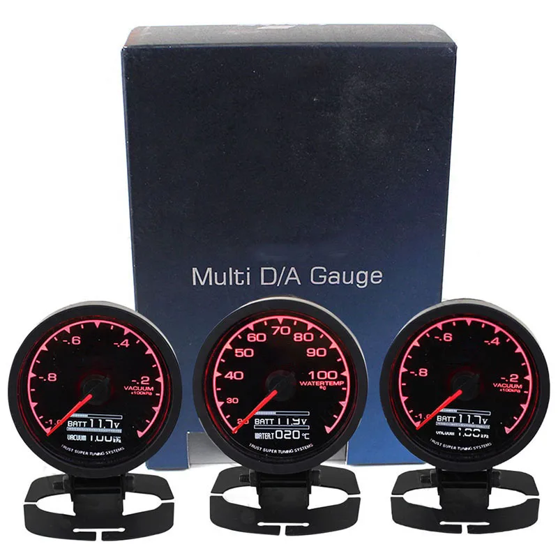 LCD Multi D/A Car Voltage Tachometer Vacuum Gauge EGT Meter Oil Press Pressure Water Temp Temperature Turbo
LCD Multi D/A Car Voltage Tachometer Vacuum Gauge EGT Meter Oil Press Pressure Water Temp Temperature Turbo