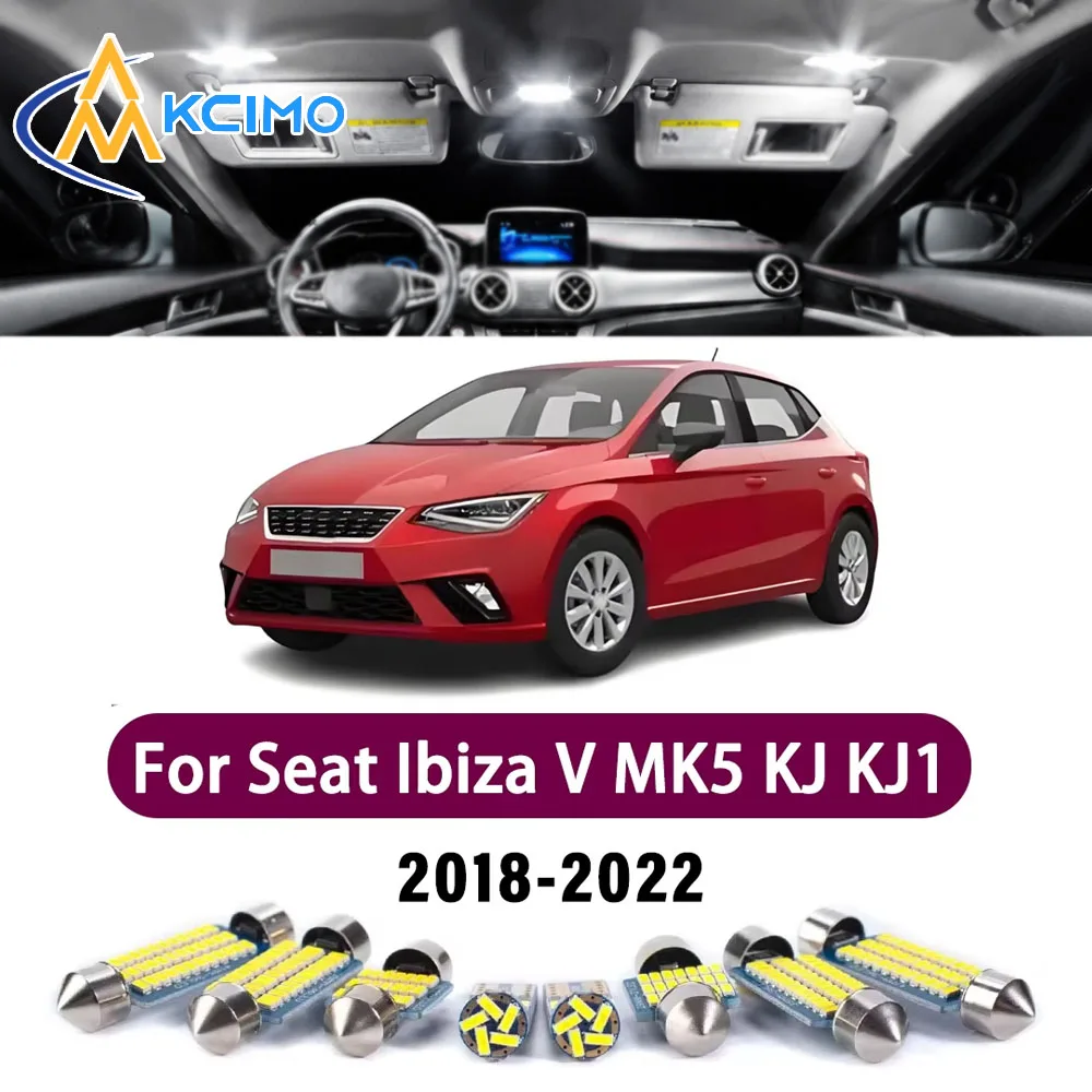 High-Quality Light Bulb For Seat Ibiza V MK5 KJ KJ1 2018-2022 Premium Easy Install Reading Mirror Interior Error-Free LED Lights
High-Quality Light Bulb For Seat Ibiza V MK5 KJ KJ1 2018-2022 Premium Easy Install Reading Mirror Interior Error-Free LED Lights