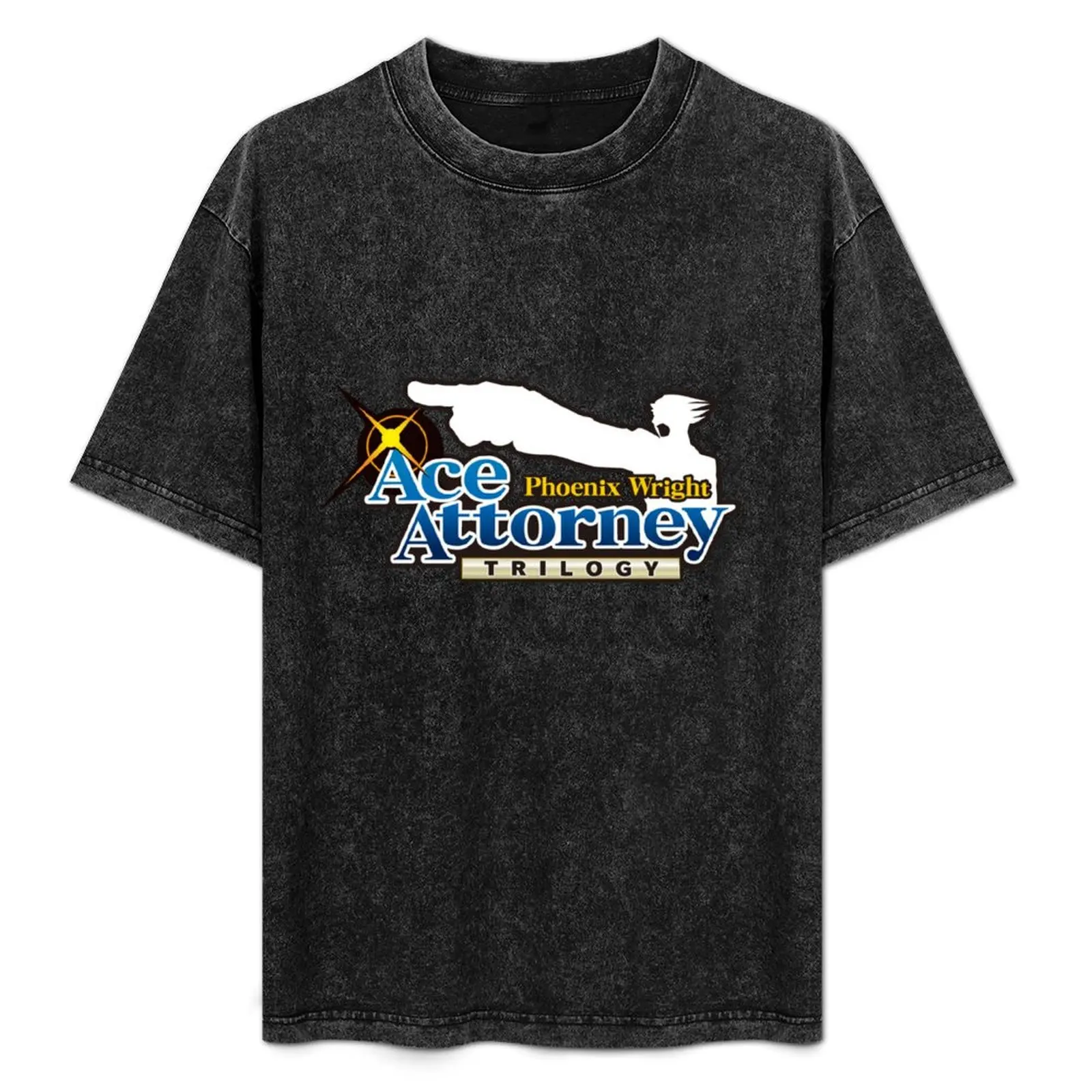 Ace Attorney Trilogy T-Shirt Big Size Simple T-Shirt
Ace Attorney Trilogy T-Shirt Big Size Simple T-Shirt