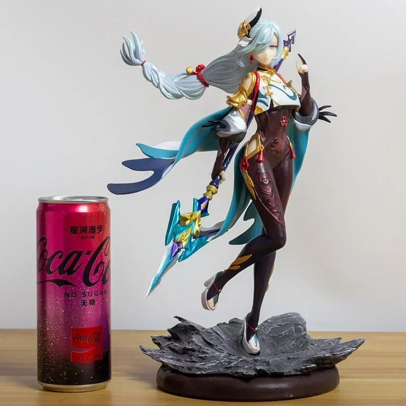 Genshin Impact Shenhe Anime Figure Sexy Shenhe Action Figurine Pvc Statue Model Doll Toys Room Collection Decoration Toy Gifts
Genshin Impact Shenhe Anime Figure Sexy Shenhe Action Figurine Pvc Statue Model Doll Toys Room Collection Decoration Toy Gifts