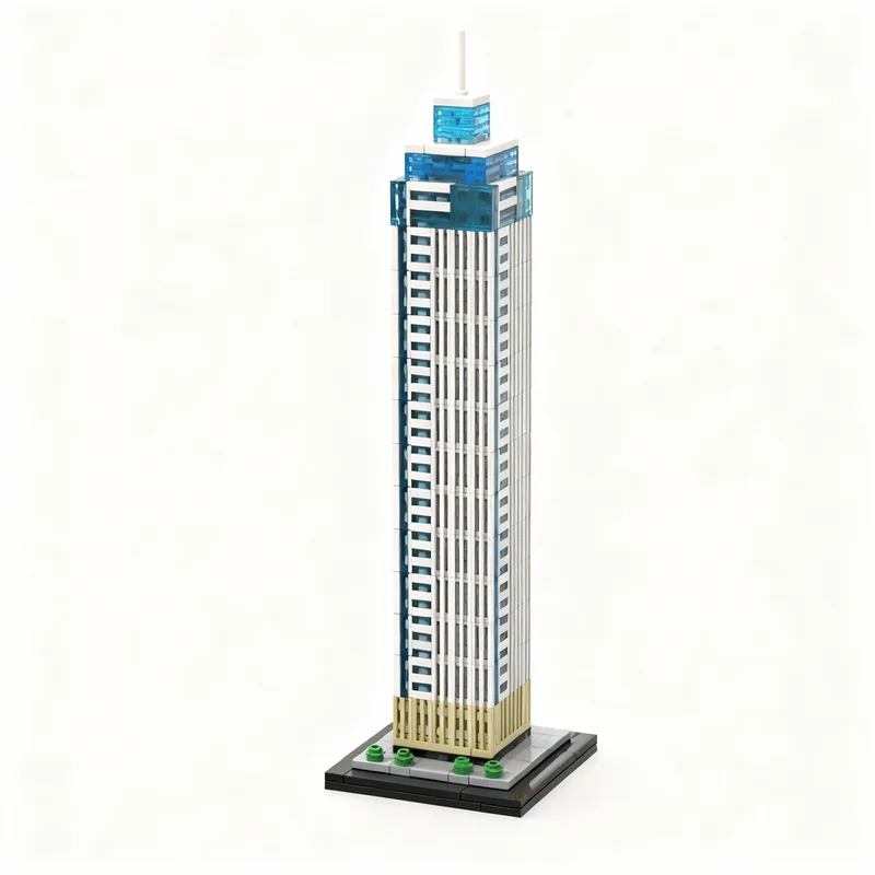 799pcs MOC De Zalmhaven I 1 800 Scale Architecture Model Building Blocks Construction Toy Christmas Gifts DIY Creative Idea
799pcs MOC De Zalmhaven I 1 800 Scale Architecture Model Building Blocks Construction Toy Christmas Gifts DIY Creative Idea