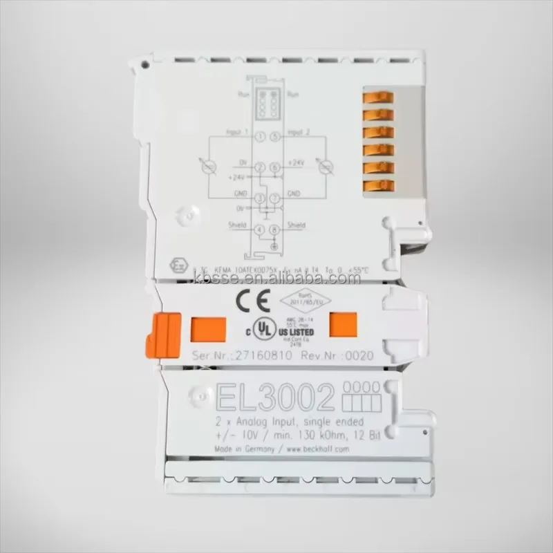 Модуль ПЛК Beckhoff EL3002, новый, оригинальный, в наличии
Модуль ПЛК Beckhoff EL3002, новый, оригинальный, в наличии