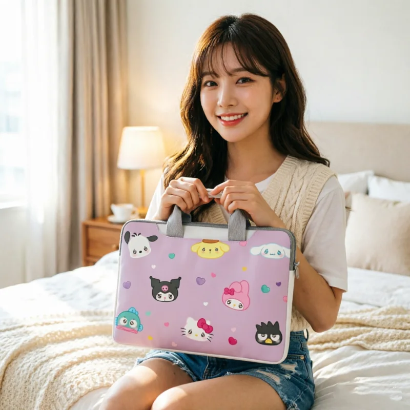 Сумка для ноутбука с рисунком Hello Kitty Kurome, сумка через плечо, портфель-органайзер, подходит для 12, 13, 14, 15, 16 дюймов, Macbook Air Pro, подарок
Сумка для ноутбука с рисунком Hello Kitty Kurome, сумка через плечо, портфель-органайзер, подходит для 12, 13, 14, 15, 16 дюймов, Macbook Air Pro, подарок