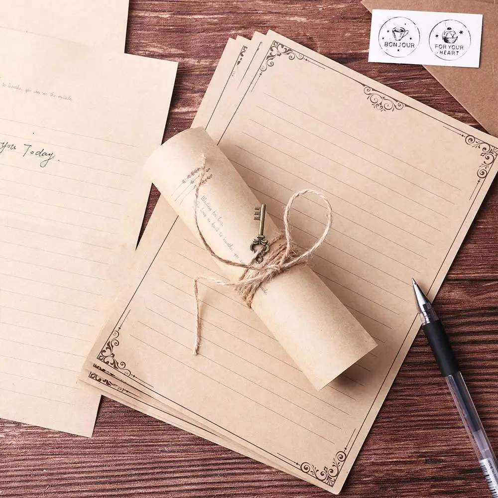 Vintage Letter Supplies Invitation Envelope European Style Envelopes Letter Paper Kraft Paper Envelope Letter Pad Writing Paper
Vintage Letter Supplies Invitation Envelope European Style Envelopes Letter Paper Kraft Paper Envelope Letter Pad Writing Paper