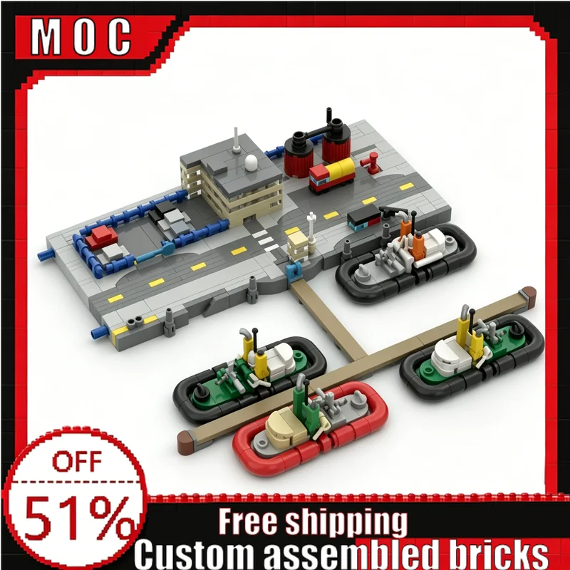 497 Parts New Small Modular Piers Tug Station Model Building Blocks Educational Assembly Toys Creative Birthday Christmas Gifts
497 Parts New Small Modular Piers Tug Station Model Building Blocks Educational Assembly Toys Creative Birthday Christmas Gifts