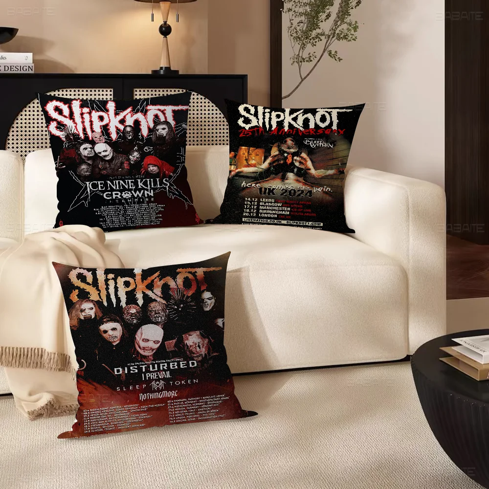 Heavy Metal Rock Band S-Slipknot Cushion Cover Pillow Cover Decor Pillowcase Printed Cushion Case for Couch
Heavy Metal Rock Band S-Slipknot Cushion Cover Pillow Cover Decor Pillowcase Printed Cushion Case for Couch