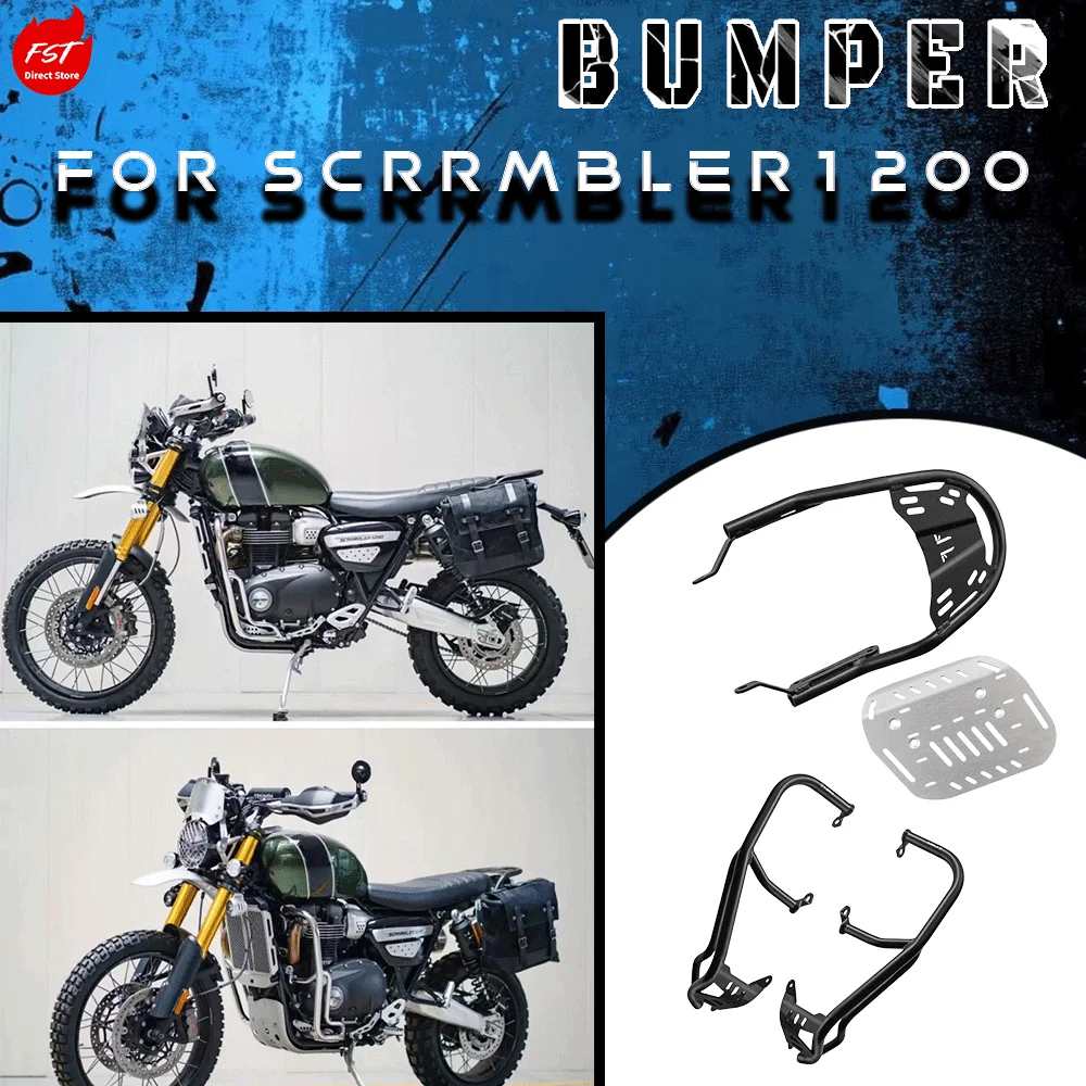 For Stainless Steel Engine Crash Bar Anti-Fall Bumper Modified Accessories Fit Scrambler 1200 Motorcycle Protection Guard
For Stainless Steel Engine Crash Bar Anti-Fall Bumper Modified Accessories Fit Scrambler 1200 Motorcycle Protection Guard