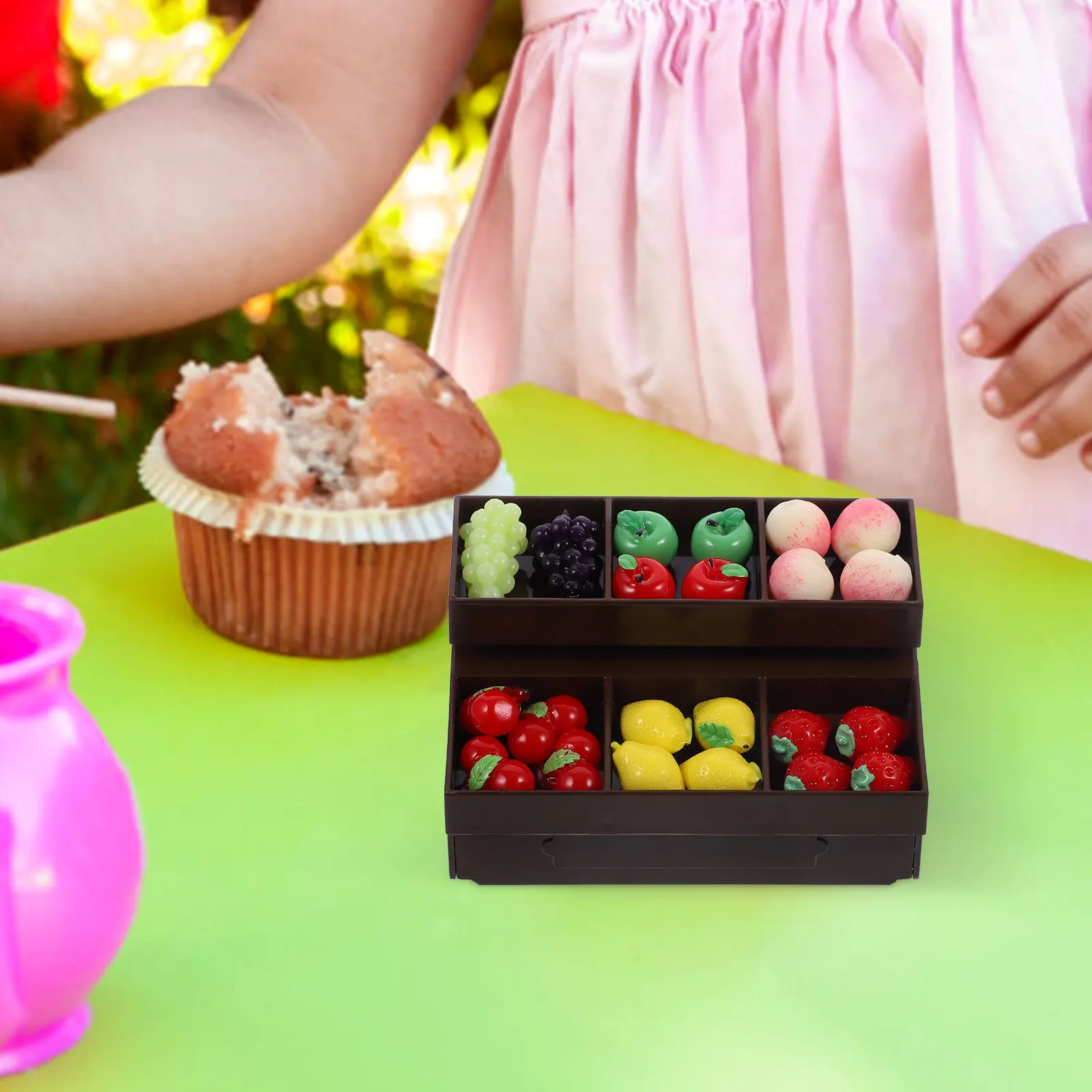 1Set Miniature Supermarket Shelf Beige Mini Vegetable Fruit Display Rack Mini House Accessory for Craft Decor Photography Scene
1Set Miniature Supermarket Shelf Beige Mini Vegetable Fruit Display Rack Mini House Accessory for Craft Decor Photography Scene