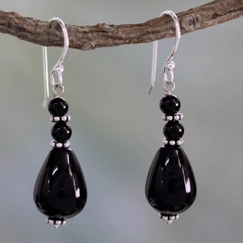 Fashionable Classic Black Color Natural Stone Pendant Women's Earrings Birthday Party Gifts Jewelry Accessories
Fashionable Classic Black Color Natural Stone Pendant Women's Earrings Birthday Party Gifts Jewelry Accessories