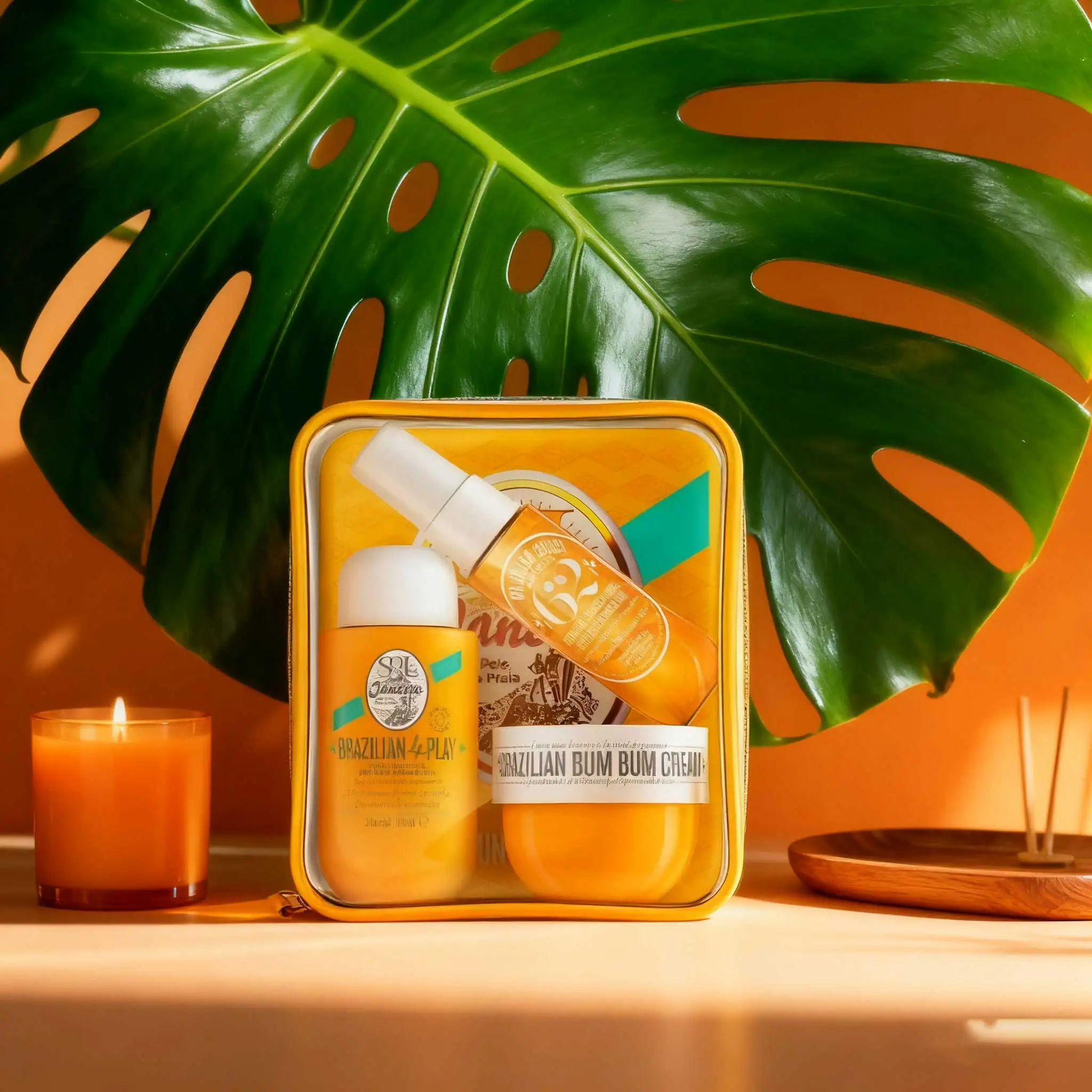 OL de Janeiro Limited Edition Fragrance Set! It contains fart cream, four in one bath gel and body obsessed spray
OL de Janeiro Limited Edition Fragrance Set! It contains fart cream, four in one bath gel and body obsessed spray