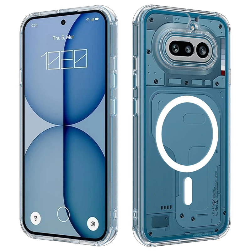 funda For Nothing Phone 4a Case ELVEV Magnetic Anti-fingerprint Crystal PC TPU Transparent Back Phone Cover
funda For Nothing Phone 4a Case ELVEV Magnetic Anti-fingerprint Crystal PC TPU Transparent Back Phone Cover