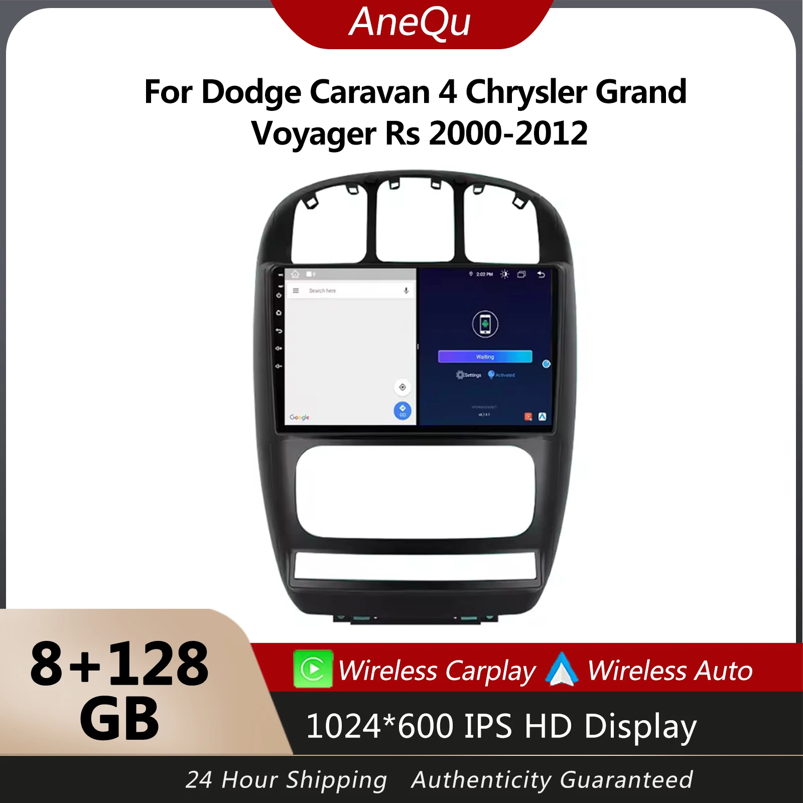 AneQu Android Car Radio For Dodge Caravan 4 Chrysler Grand Voyager RS 2000-2012 Car Multimedia Player GPS/4G/8+128GB 
AneQu Android Car Radio For Dodge Caravan 4 Chrysler Grand Voyager RS 2000-2012 Car Multimedia Player GPS/4G/8+128GB
