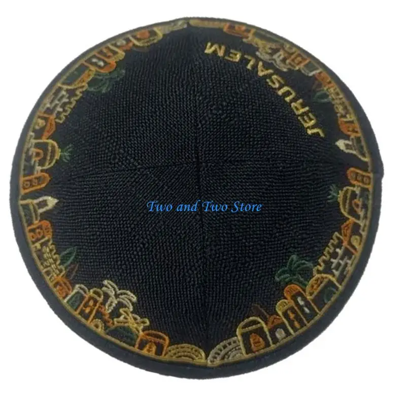 HX6F Handcrafts Cotton Round Yarmulke Hat Ethnic Kippah Cap for Daily and Theme Event
HX6F Handcrafts Cotton Round Yarmulke Hat Ethnic Kippah Cap for Daily and Theme Event