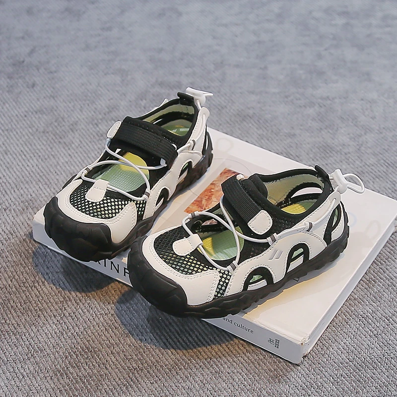 Boys Girls Sports Sandals Mesh Breathable Kids Tennis Shoes Soft Bottom 2026 Summer New Children Casual Shoes Non-slip
Boys Girls Sports Sandals Mesh Breathable Kids Tennis Shoes Soft Bottom 2026 Summer New Children Casual Shoes Non-slip
