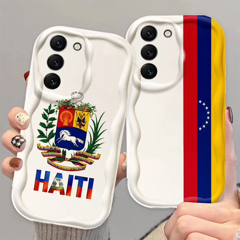Flag Of Venezuela For Samsung S24 S23 S21 S20 Ultra Plus FE A73 A72 A71 A51 A31 A05S A05 A04 5G Wave Oil Soft Phone Case
Flag Of Venezuela For Samsung S24 S23 S21 S20 Ultra Plus FE A73 A72 A71 A51 A31 A05S A05 A04 5G Wave Oil Soft Phone Case
