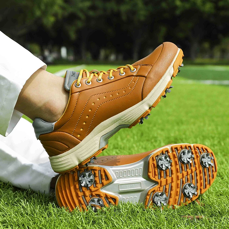 New Men's Golf Shoes Anti-slip Lightweight Golf Shoes Comfortable High-value Golf Shoes Outdoor Sports Shoes
New Men's Golf Shoes Anti-slip Lightweight Golf Shoes Comfortable High-value Golf Shoes Outdoor Sports Shoes