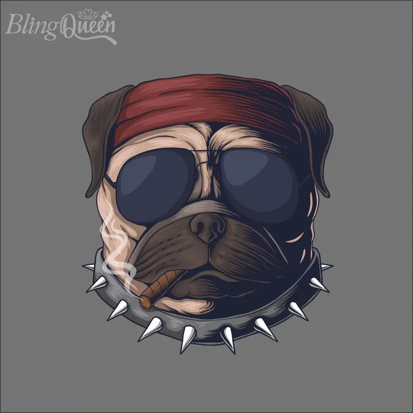 BlingQueen-Pug Dog Heat Transfer Sticker on Clothes, DIY T-Shirt Iron On Patches, 12 PCs/Lot
BlingQueen-Pug Dog Heat Transfer Sticker on Clothes, DIY T-Shirt Iron On Patches, 12 PCs/Lot