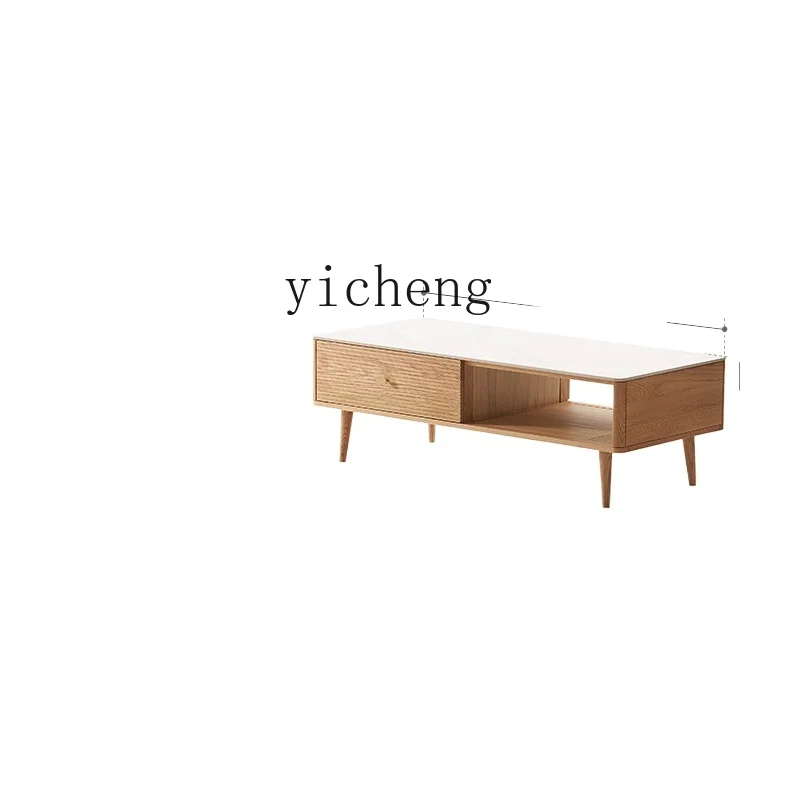 Tqh Stone Plate Solid Wood Coffee Table Modern Minimalist Coffee Table Living Room Home Tea Table
Tqh Stone Plate Solid Wood Coffee Table Modern Minimalist Coffee Table Living Room Home Tea Table