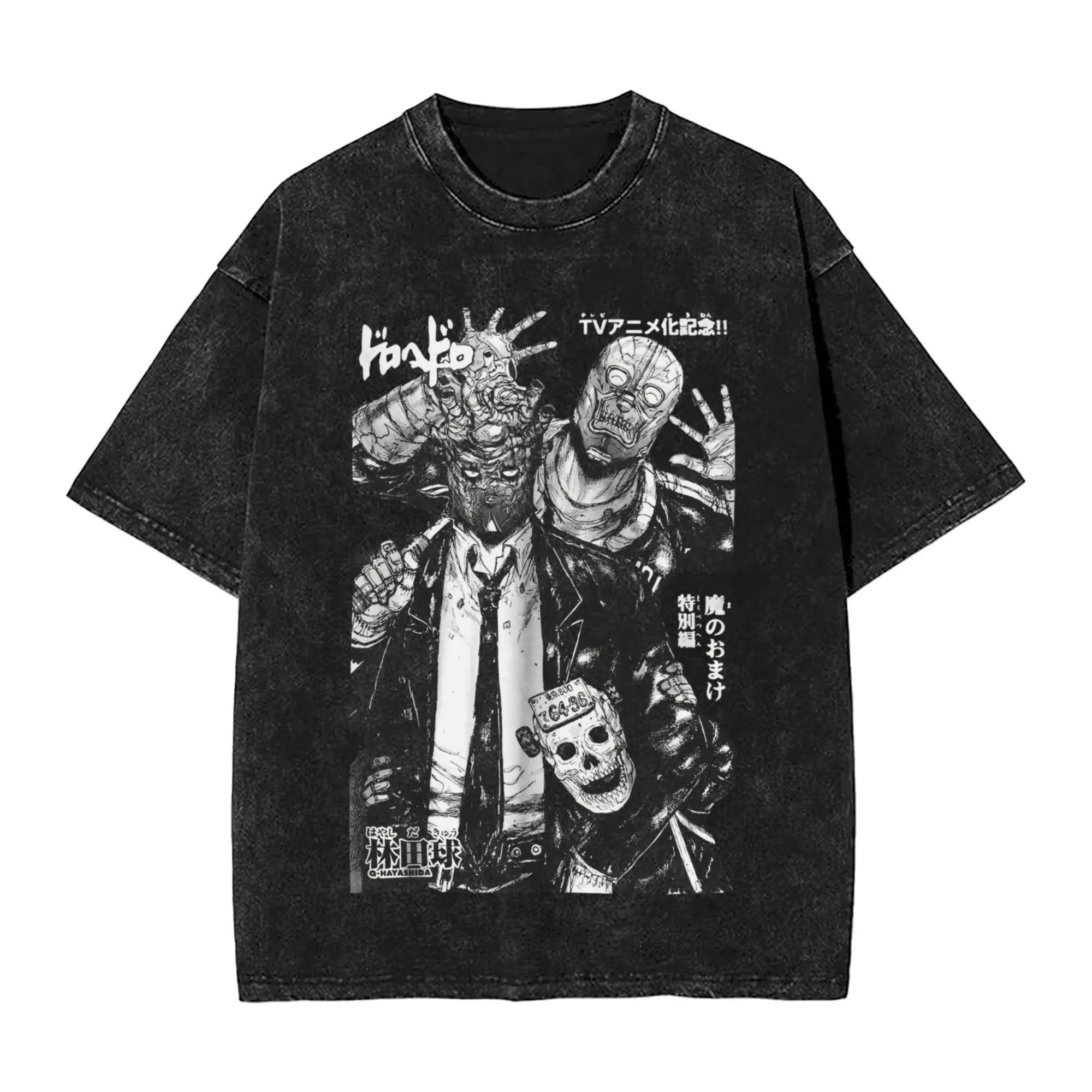 Dorohedoro kaiman мытые футболки уличная одежда в стиле хип-хоп крутая футболка футболки топы мужские женские с коротким рукавом Harajuku
Dorohedoro kaiman мытые футболки уличная одежда в стиле хип-хоп крутая футболка футболки топы мужские женские с коротким рукавом Harajuku