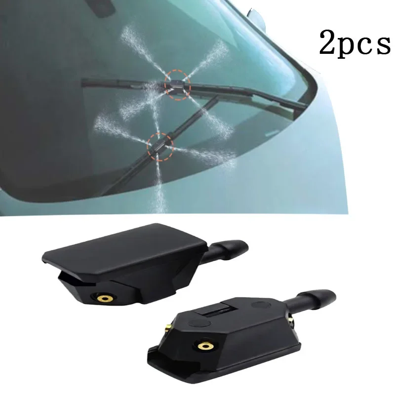 2Pcs Car Windshield Wiper Nozzle Car Wiper Washer Blade Mounted onto 8mm 9mm Arm Nozzle Adjustable 4-way Spray Car Accessories
2Pcs Car Windshield Wiper Nozzle Car Wiper Washer Blade Mounted onto 8mm 9mm Arm Nozzle Adjustable 4-way Spray Car Accessories
