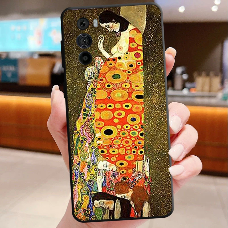 Phone Case For Motorola Edge 50 40 Pro 60 50 40 30 Ultra Neo Fusion G85 G72 G53 G54 G84 G13 G32 Kiss Gustav Klimt Golden Tears
Phone Case For Motorola Edge 50 40 Pro 60 50 40 30 Ultra Neo Fusion G85 G72 G53 G54 G84 G13 G32 Kiss Gustav Klimt Golden Tears
