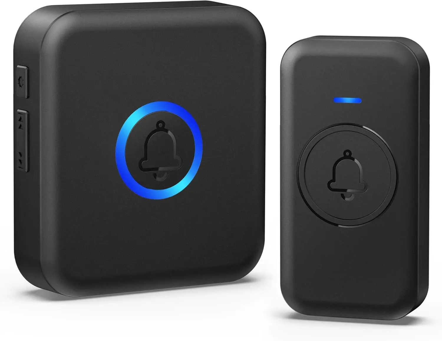 Wireless Doorbell with 60 Chimes, 5 Volume Levels & Mute Mode for Home Office Classroom (1 Receiver 1 Button, Black, US Plug)
Wireless Doorbell with 60 Chimes, 5 Volume Levels & Mute Mode for Home Office Classroom (1 Receiver 1 Button, Black, US Plug)